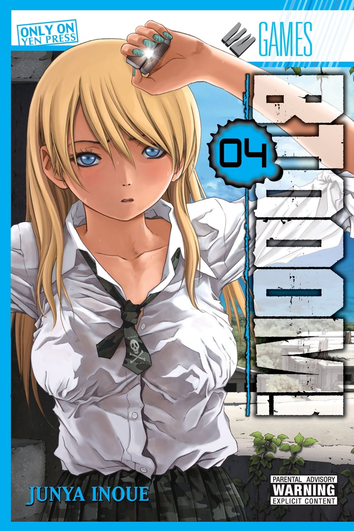 Btooom! Manga Cover page 4 full