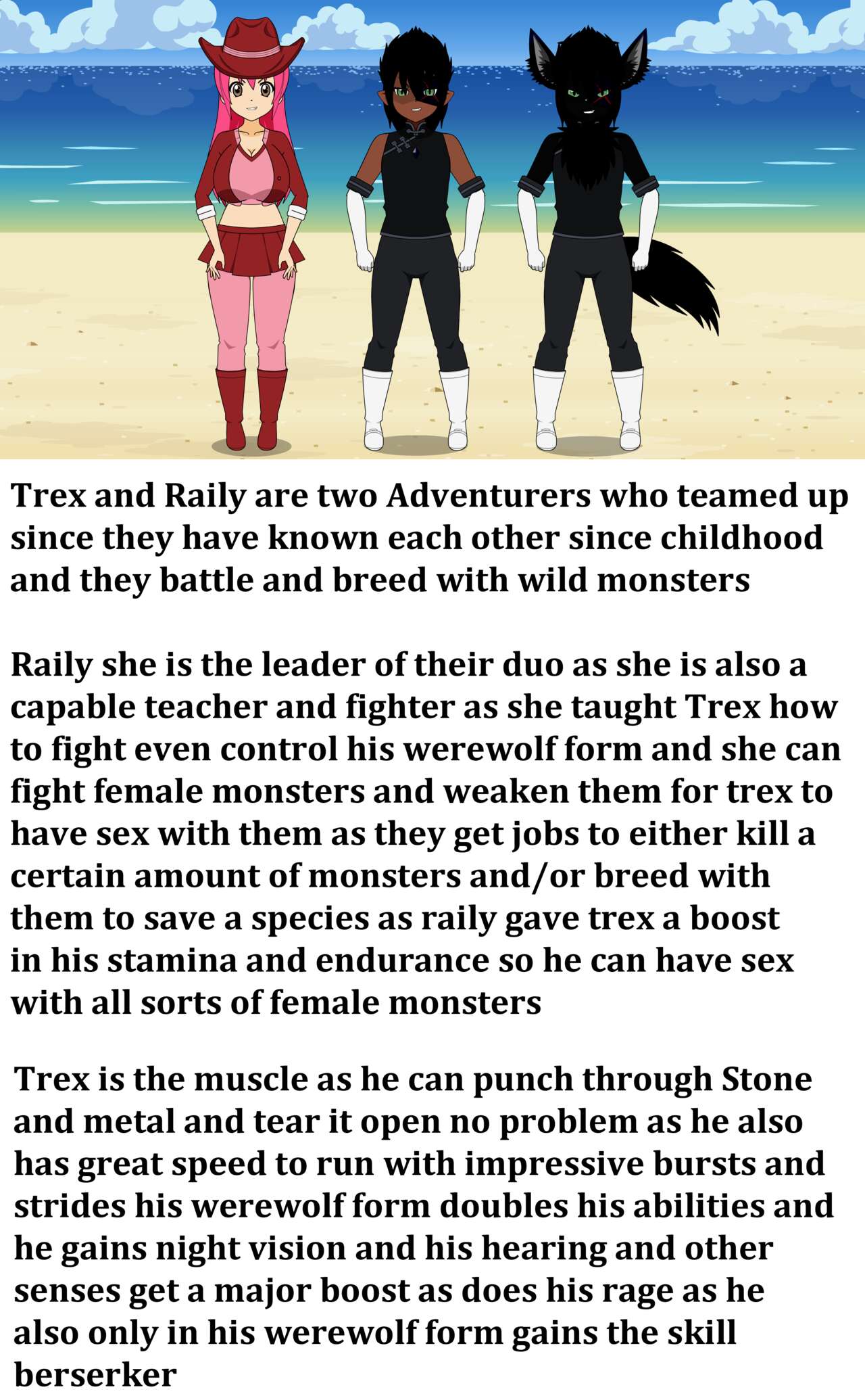 Trex And Raily The Tiara page 1 full
