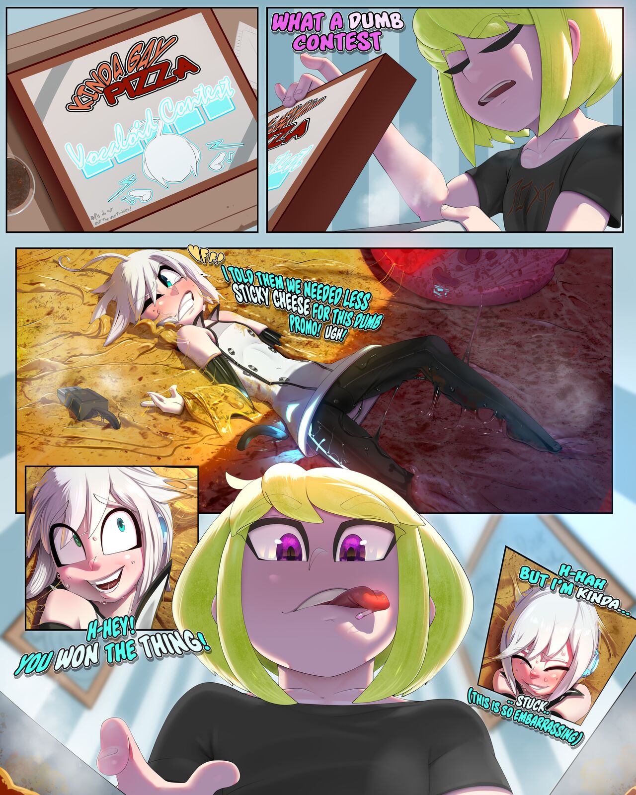Lio x Piko Comic page 1 full