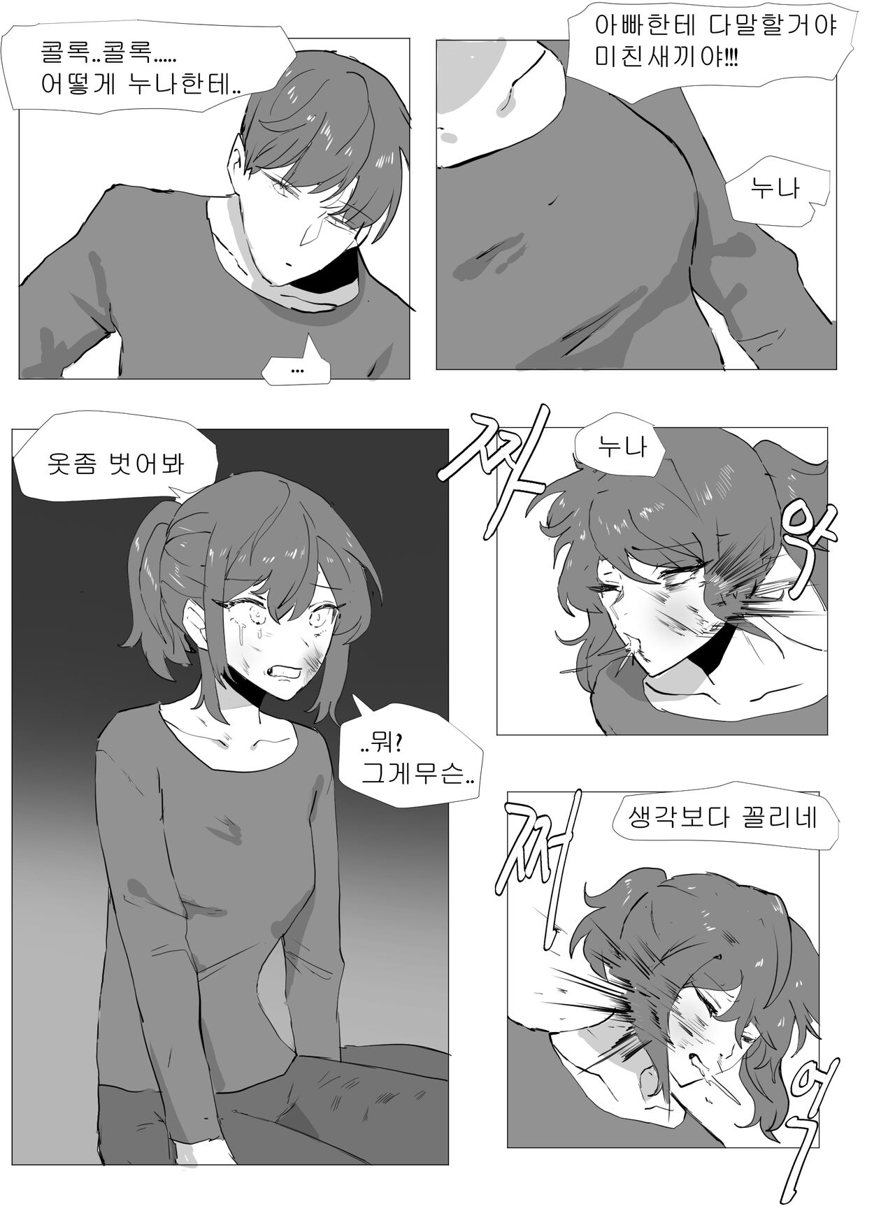 친누나 따먹는만화 page 5 full
