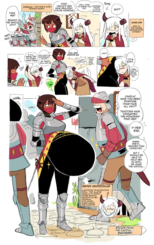 Camilla Saga page 1 full