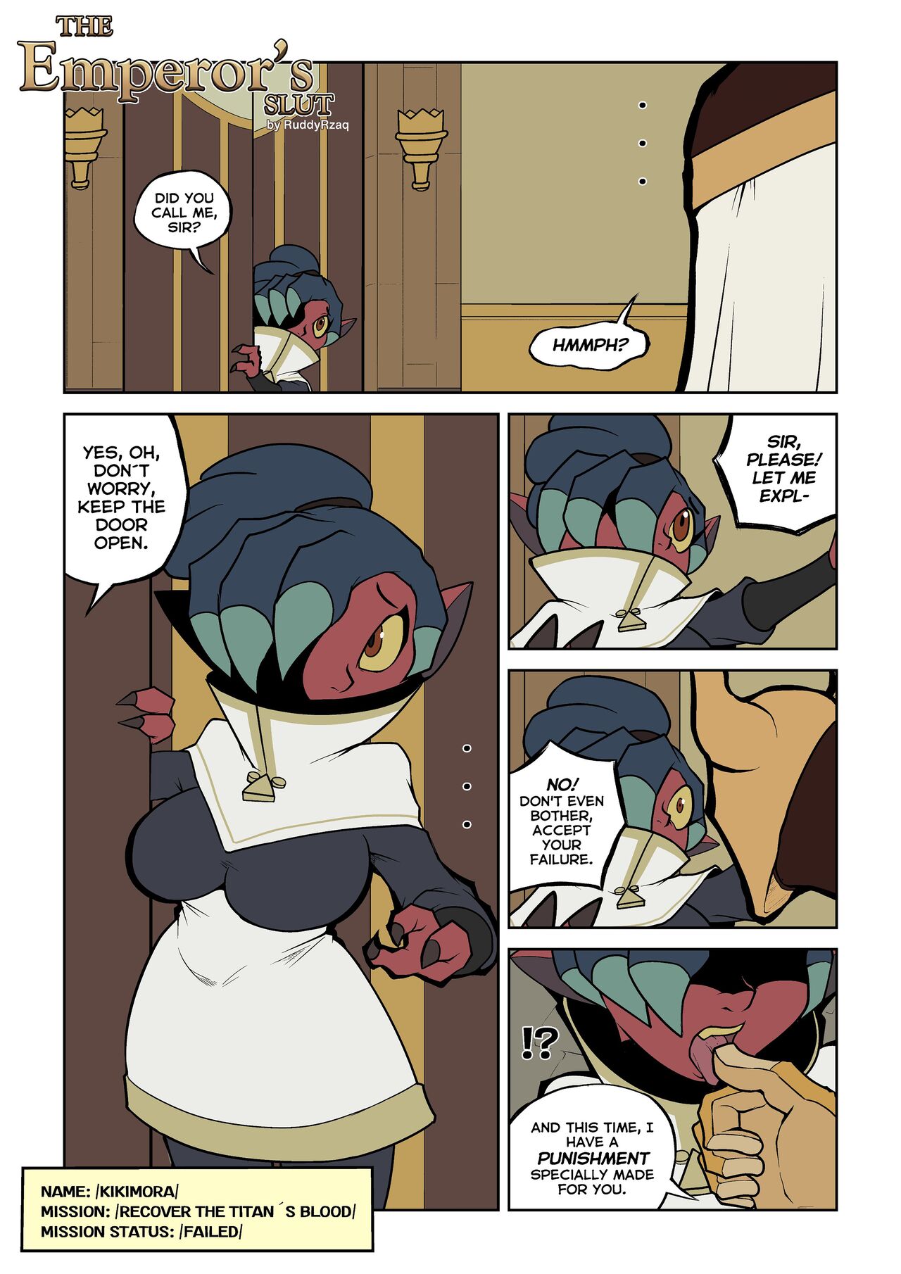 The Emperor's Slut page 1 full