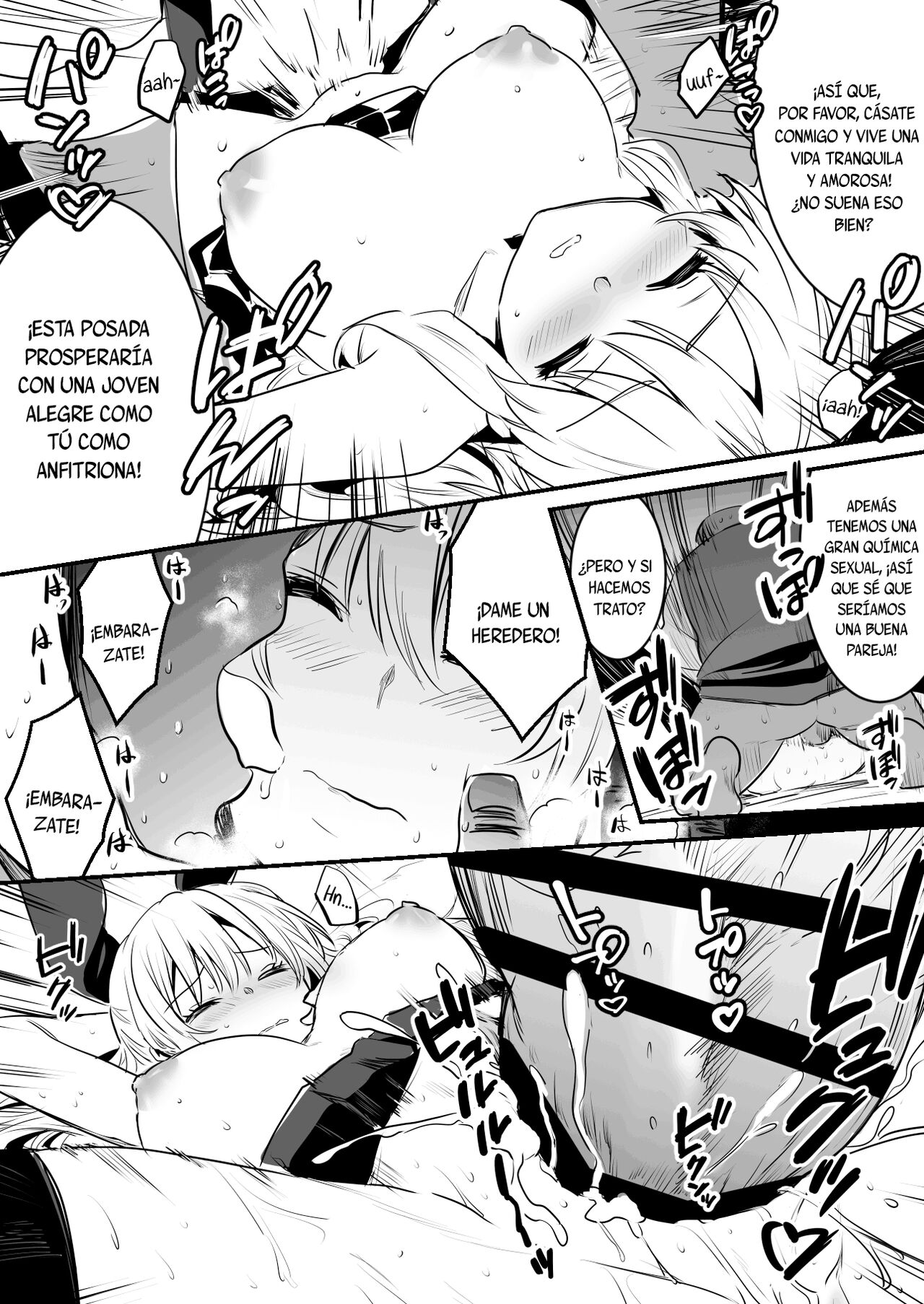 Suimin Yakuiri Drink de Suyasuya Nemutte Shimai Yadoya no Shujin ni Osowarechau Boukensha-chan page 4 full