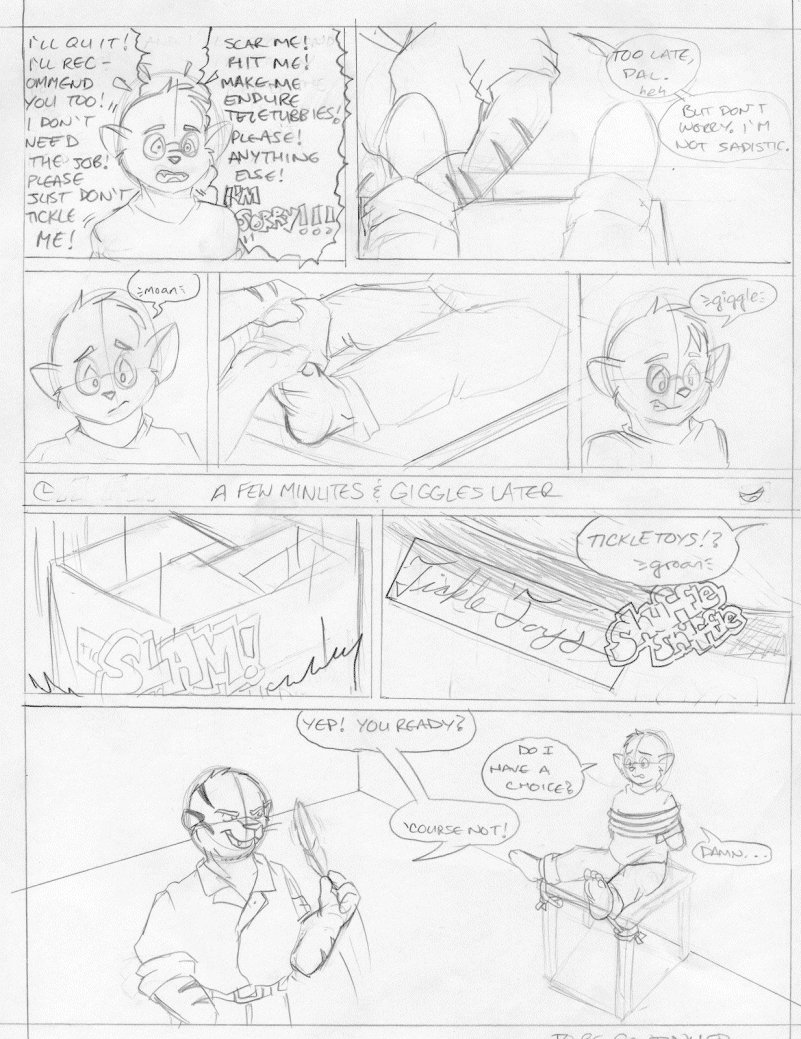 Furry Tickle Comic page 3 full