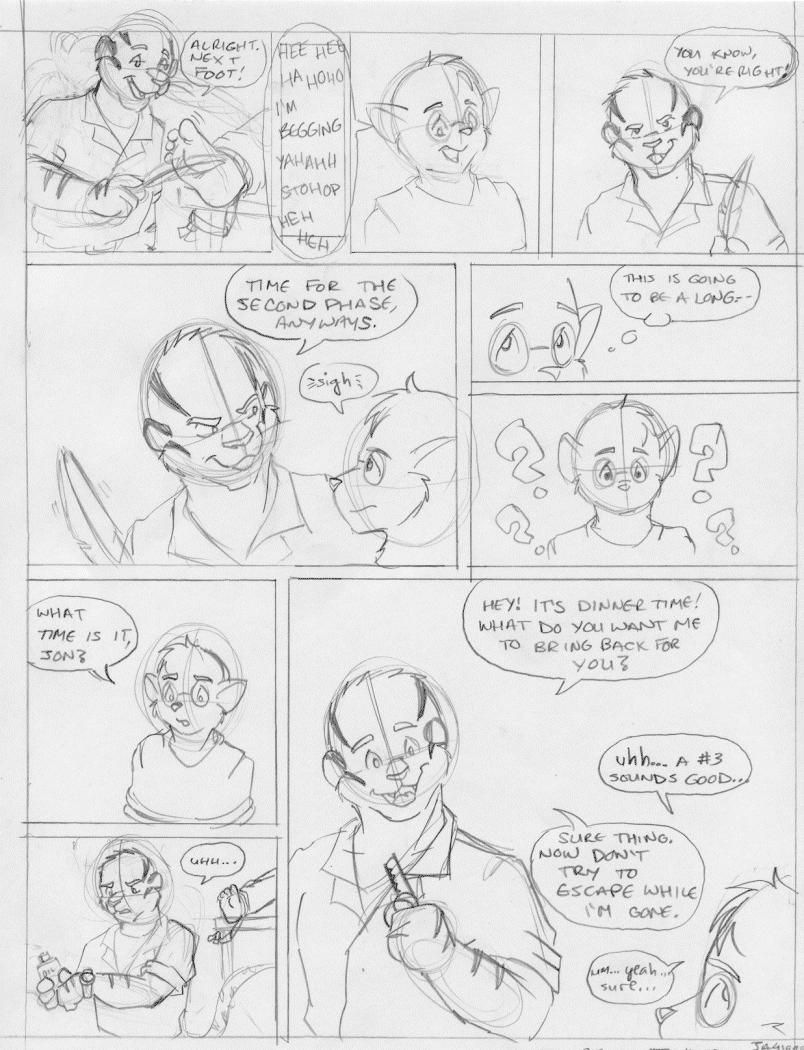 Furry Tickle Comic page 5 full