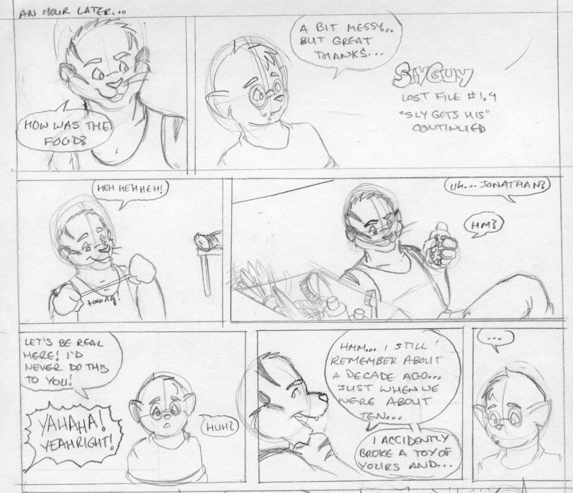 Furry Tickle Comic page 9 full