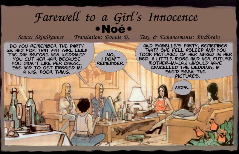 Noe, Ignacio - Farewel to a Girls Inocence page 1 full