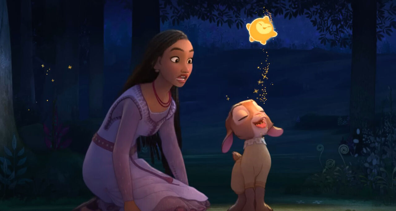 Disney's Wish Movie Book page 1 full