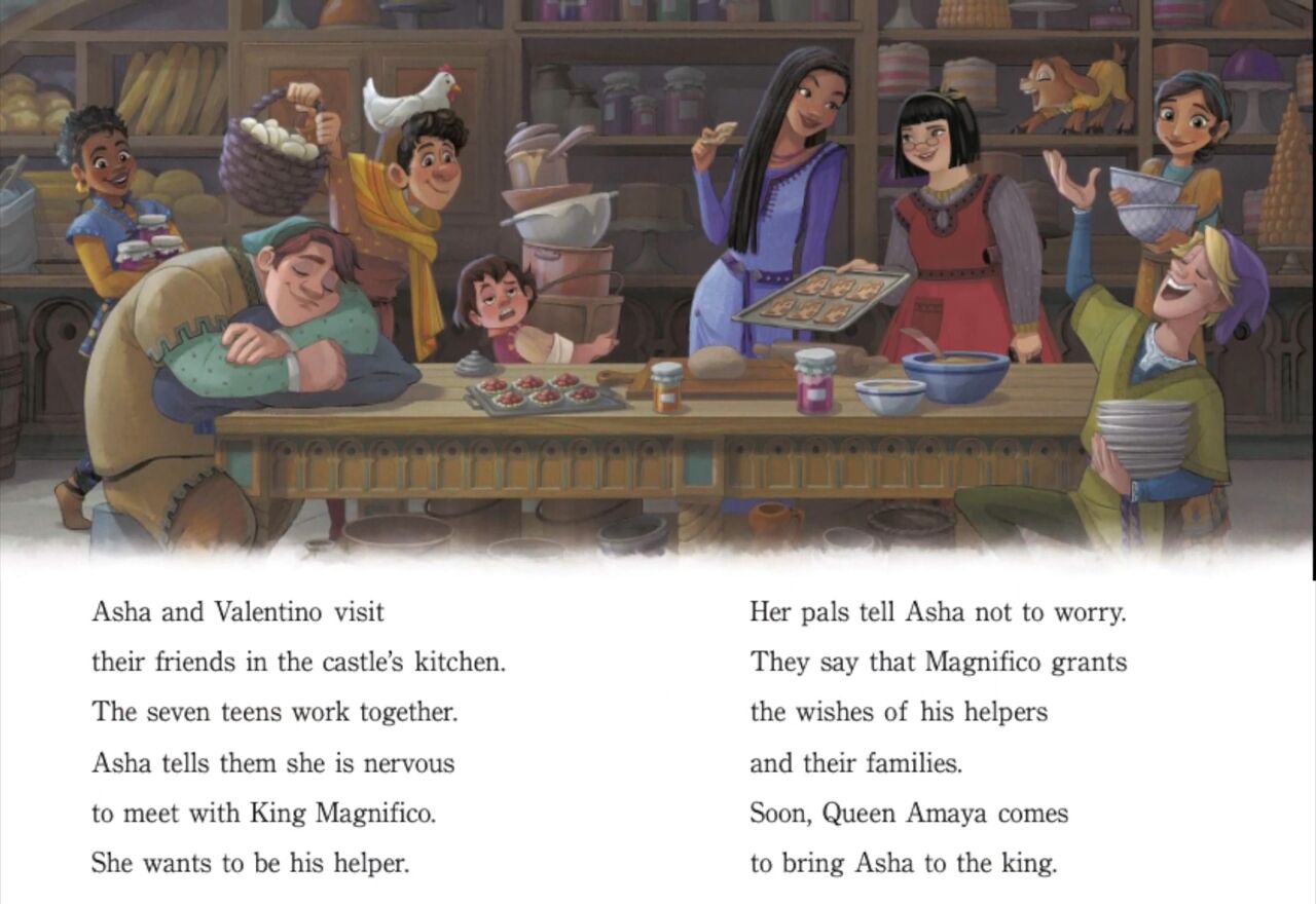 Disney's Wish Movie Book page 3 full