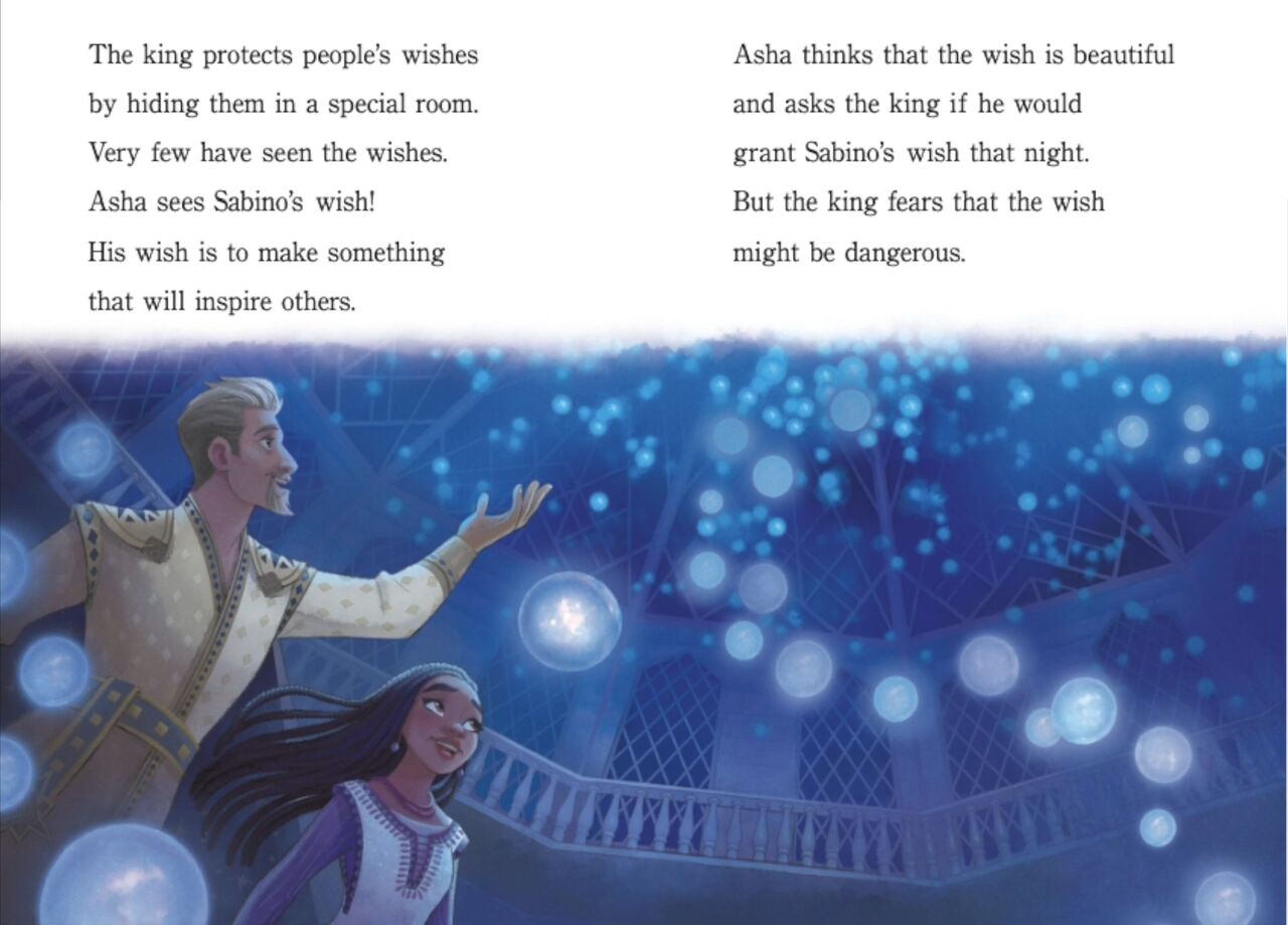 Disney's Wish Movie Book page 4 full