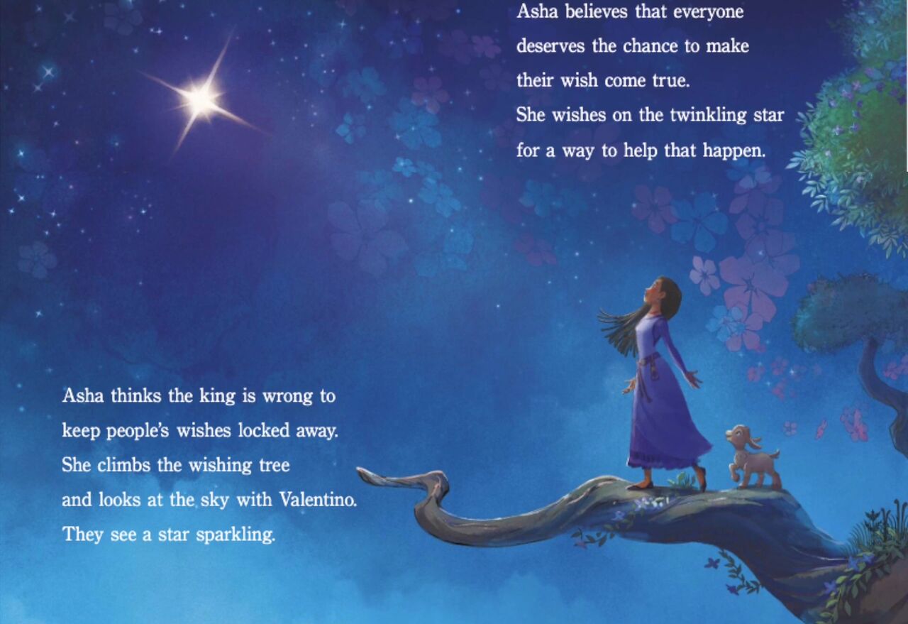 Disney's Wish Movie Book page 6 full