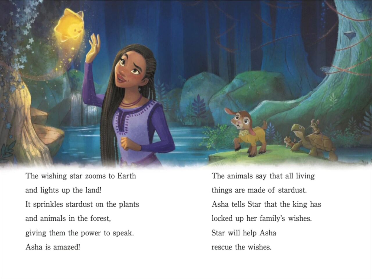 Disney's Wish Movie Book page 7 full
