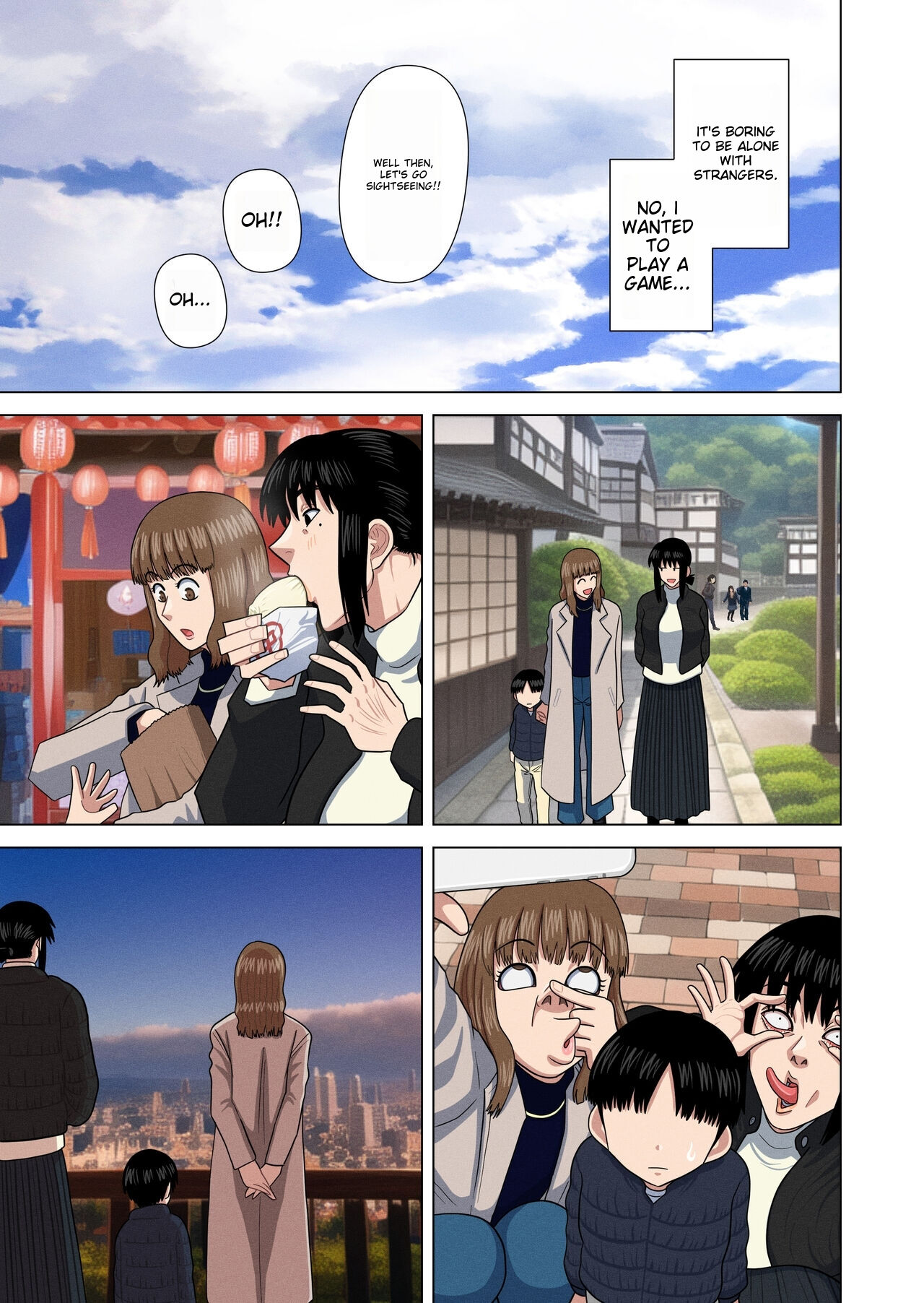 Oba-san to Onsen Ryokan de... | Aunt and hot spring inn... page 5 full