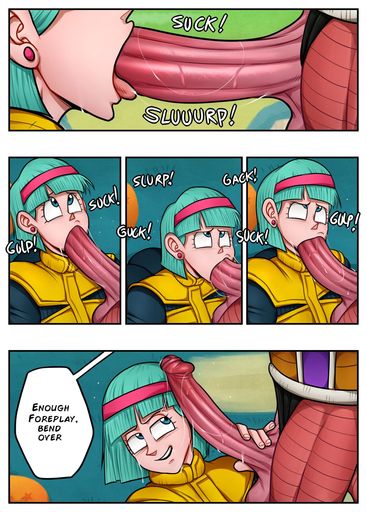 Bulma and Frieza page 3 full