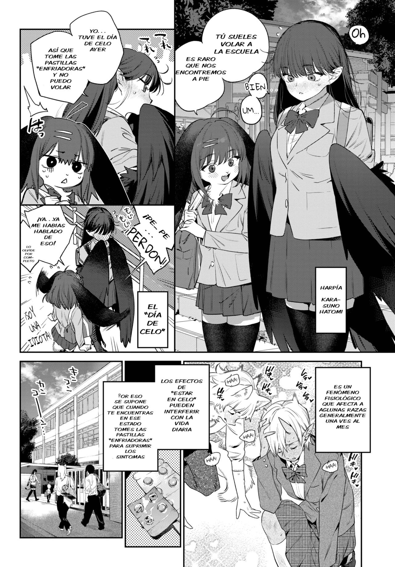 Hatsujou Jingai Nisshi - Diario de Celo de las Chicas Monstruo - page 2 full