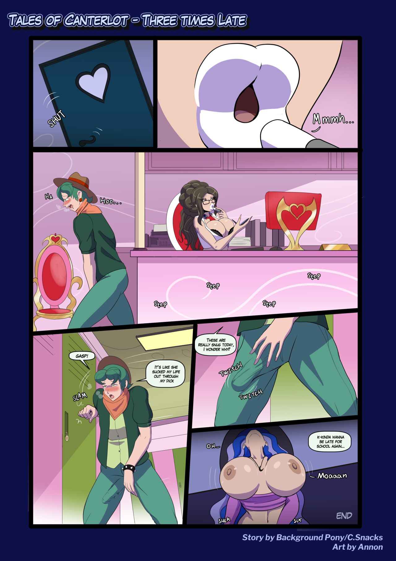 Tales of canterlot - 3 times late page 9 full