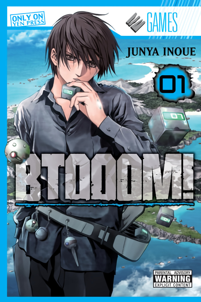 Btooom! Manga Cover v2 page 1 full
