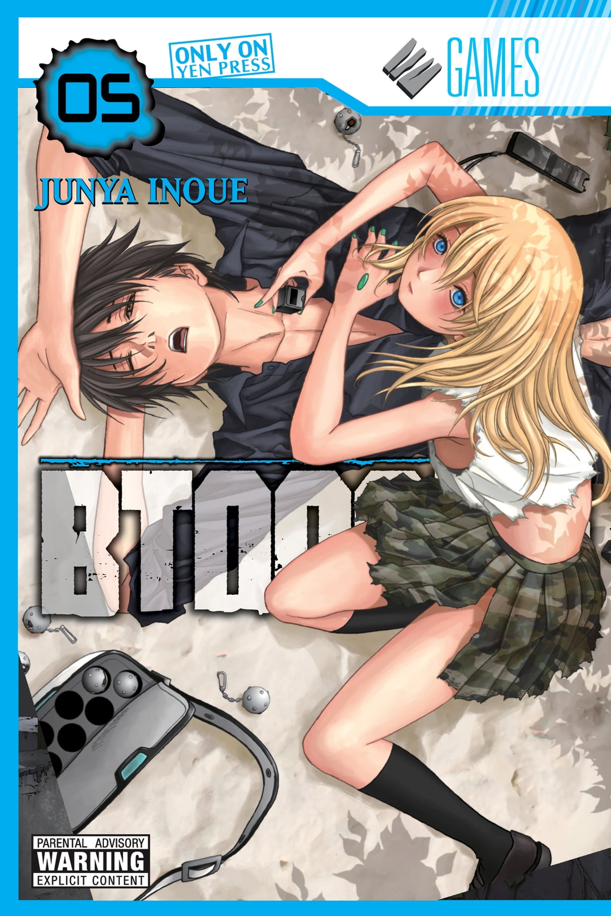 Btooom! Manga Cover v2 page 5 full