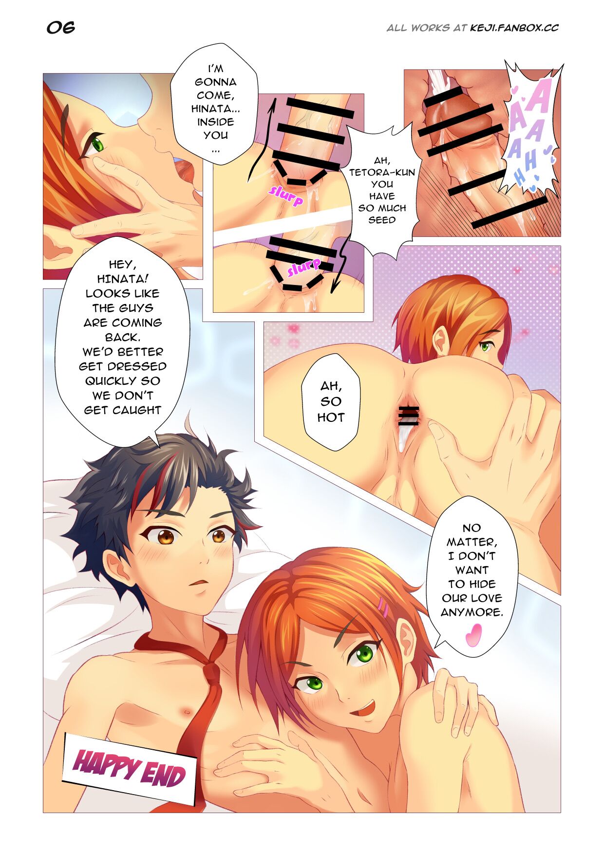 Secret Love page 6 full
