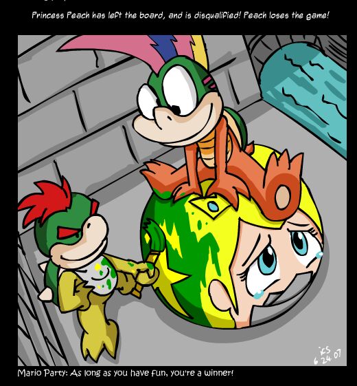 Princess Peach Transforms Into A Koopaling Ball page 2 full