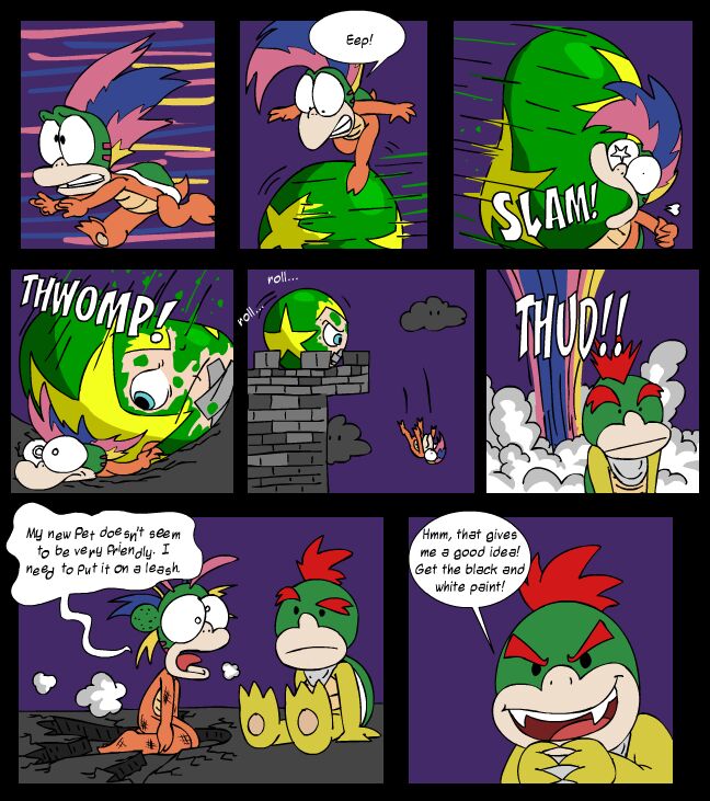 Princess Peach Transforms Into A Koopaling Ball page 3 full