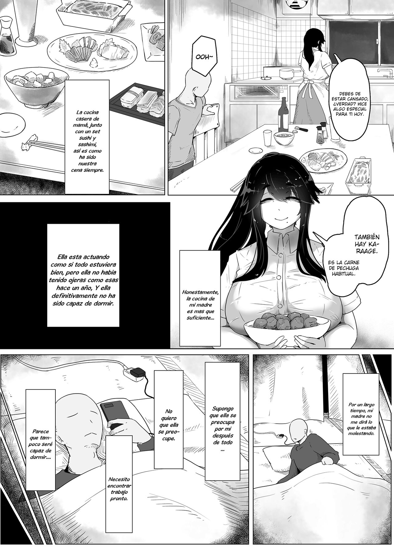 Oyasumi, Okaa-san Dounyuu page 6 full