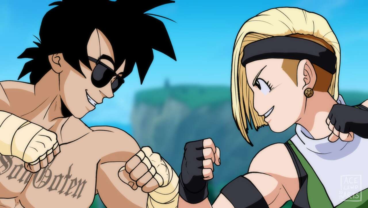 Marron Blade & Goten Cage page 8 full