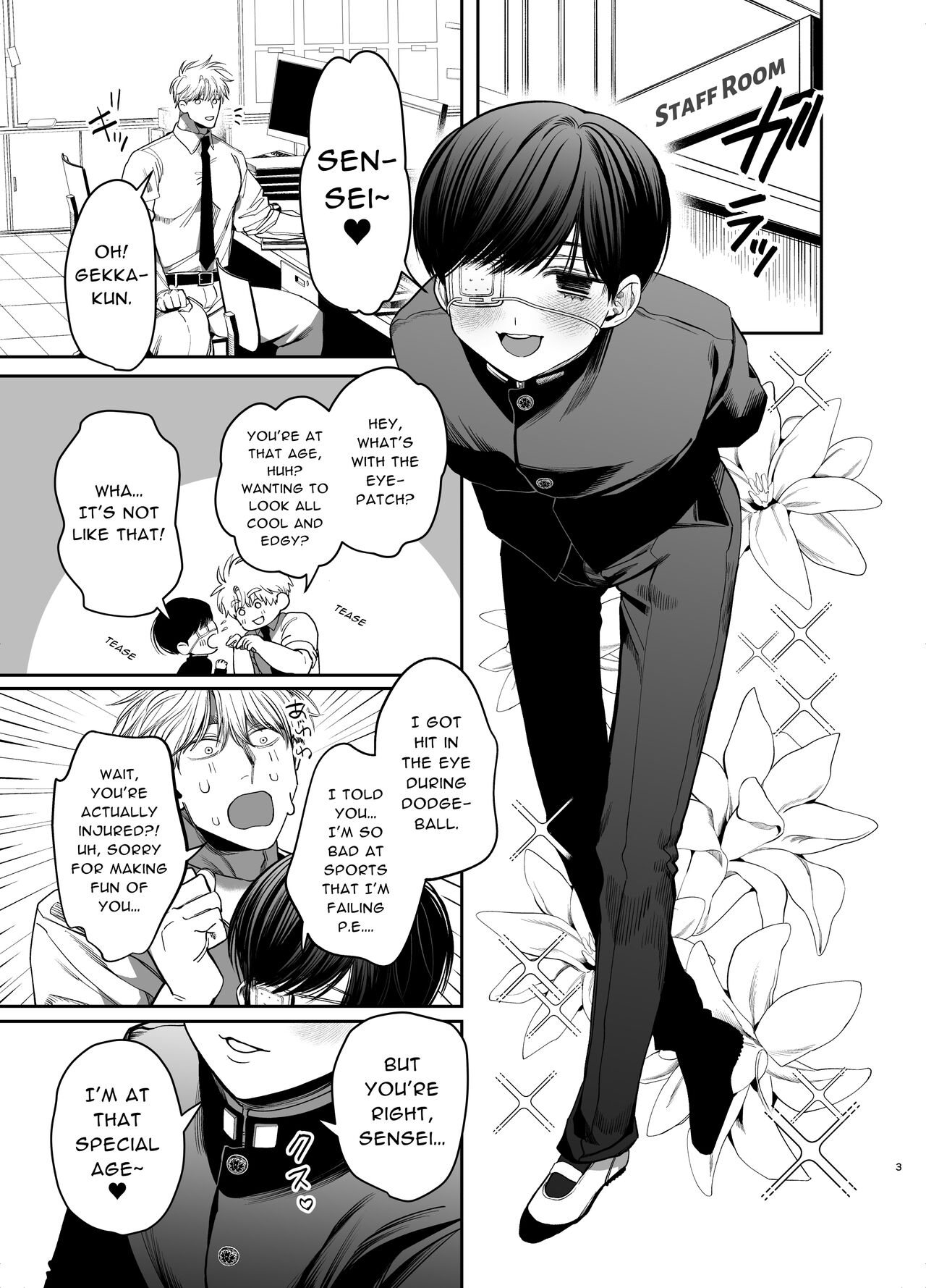 Kyokon Sugiru Oshiego ni Choukyou Sarete Ketsuman Dorei ni Narimashita | Sexually Trained By My Excessively Big Dicked Student, I Became an Anal Fuck Slave page 3 full