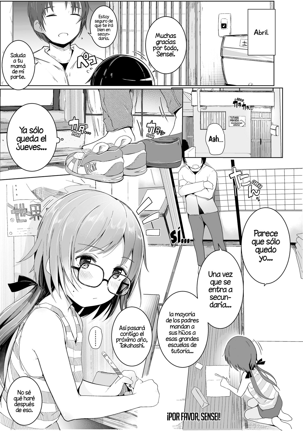 Sensei Onegaishimasu | ¡Por favor, Sensei! page 1 full