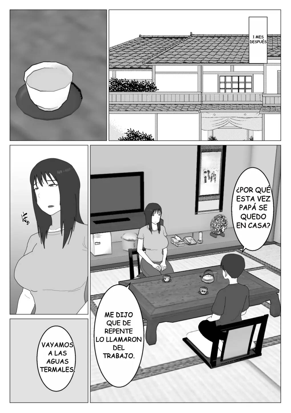 Dakara Konyoku nante Iya da tte Ittan da 2 | Mamá y Los Baños Mixtos 2 page 4 full