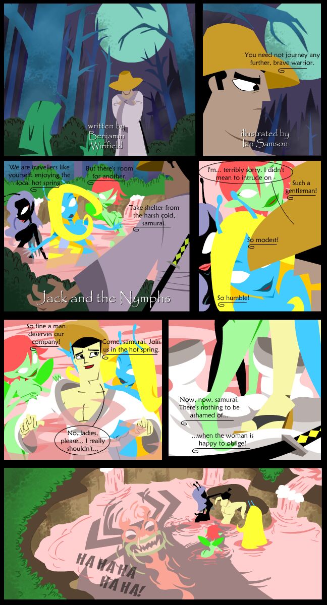 Jack and the Nymphs page 1 full