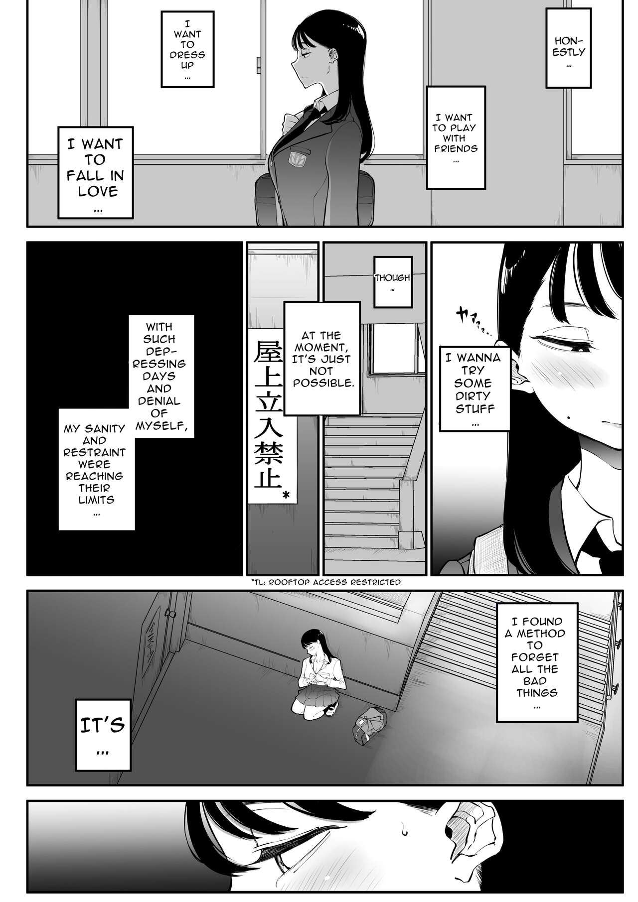 Yokkyuu Fuman Majime Joshi ga Class no Yariman Gal to Dosukebe H Shichau Hanashi page 8 full