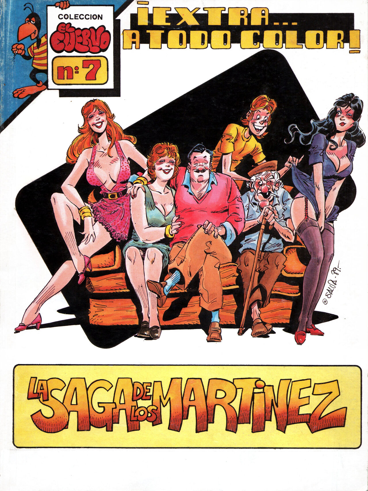 Colección El Cuervo N°7 - La saga de los Martinez page 1 full
