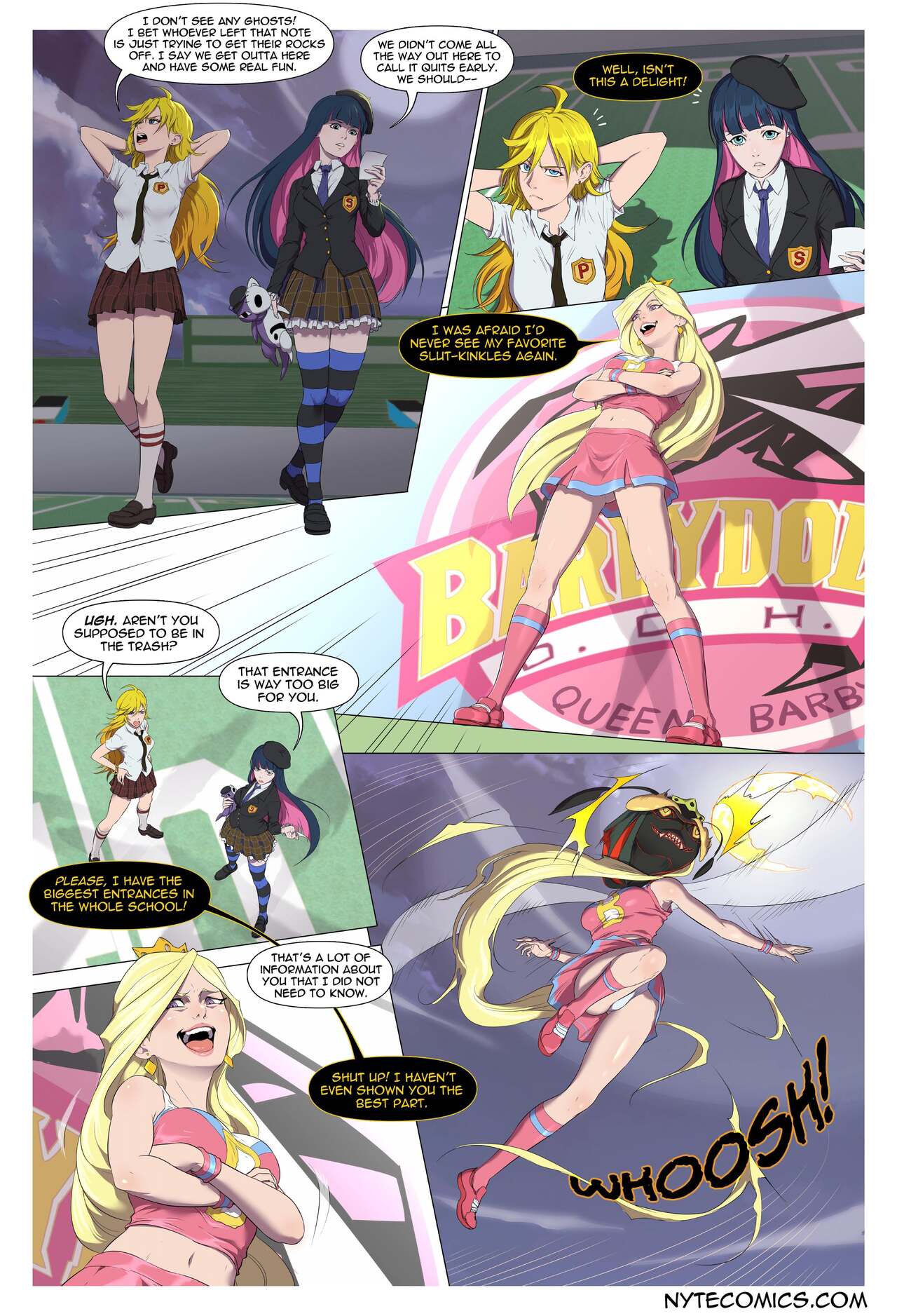 Panty & Stocking with Queen Bee's Royal Jelly page 3 full