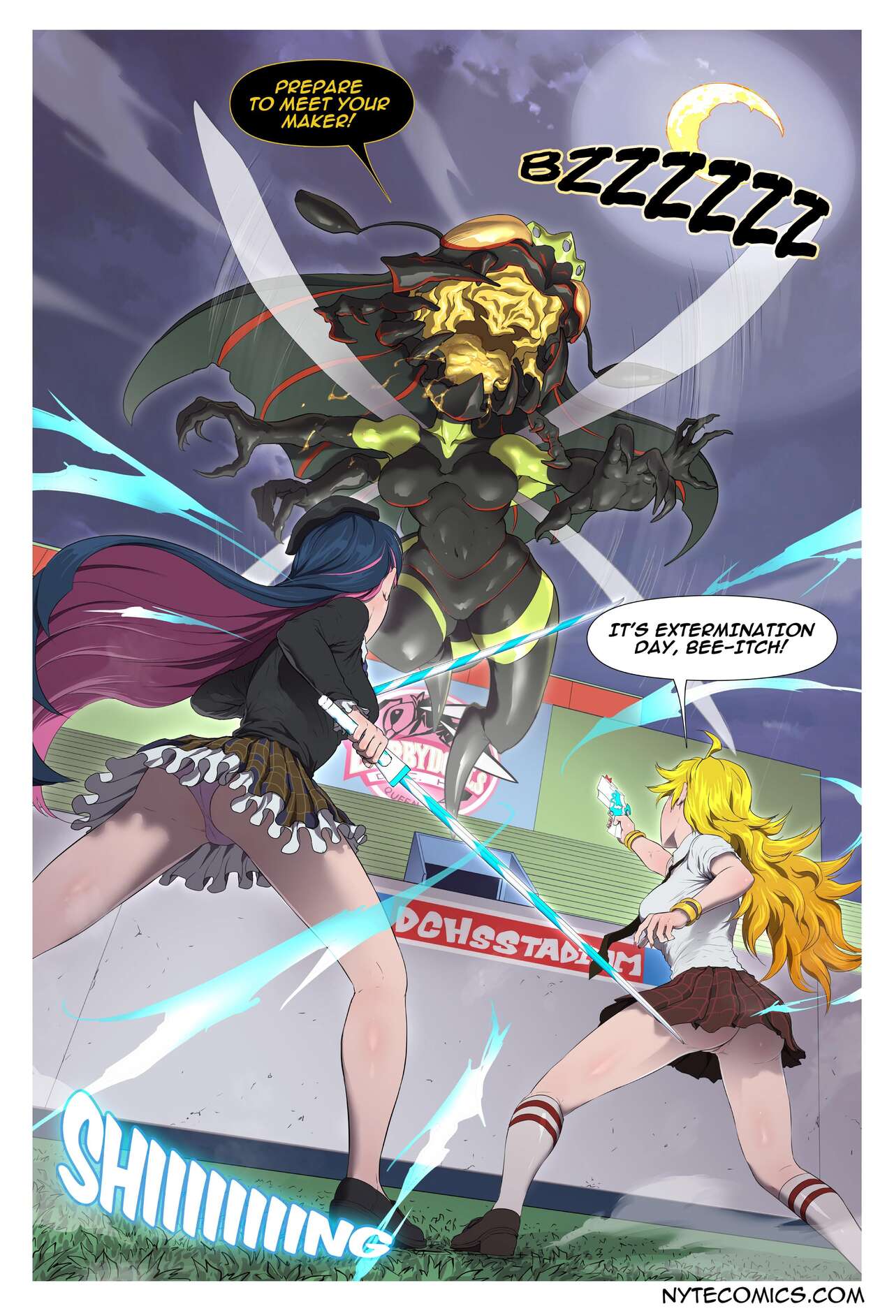 Panty & Stocking with Queen Bee's Royal Jelly page 5 full