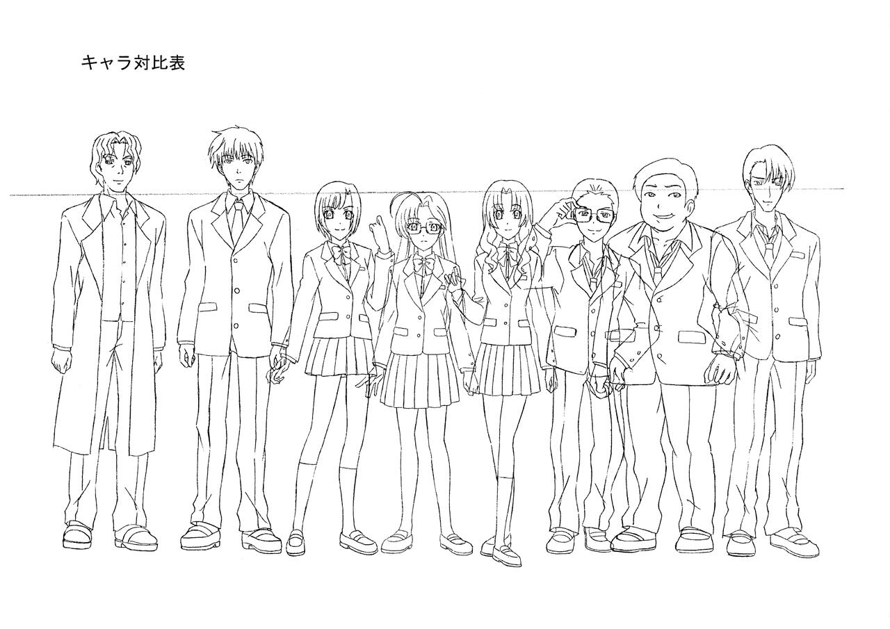 Hitoriga the Animation Settei page 1 full