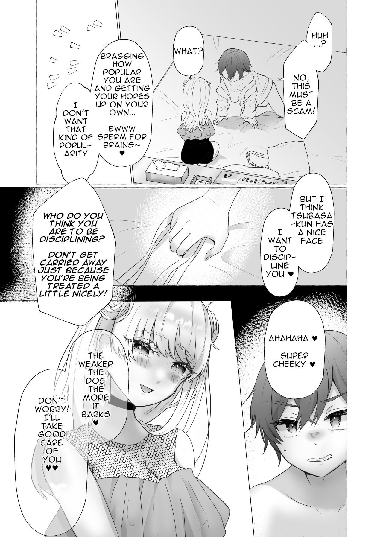 Ikiri Otoko Shuuchi Mesuinu Kaizou | Smug Man's Shameful Bitch Conversion page 6 full