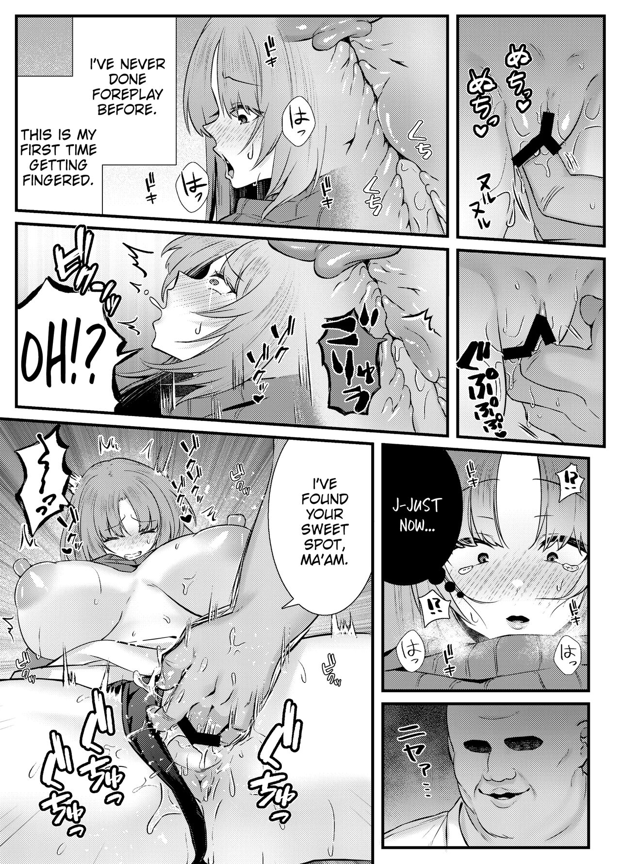 Internal Orgasm Lesson -The Housewife Took a Real, Bareback Sex Lesson with a Another man for her Husband- page 10 full
