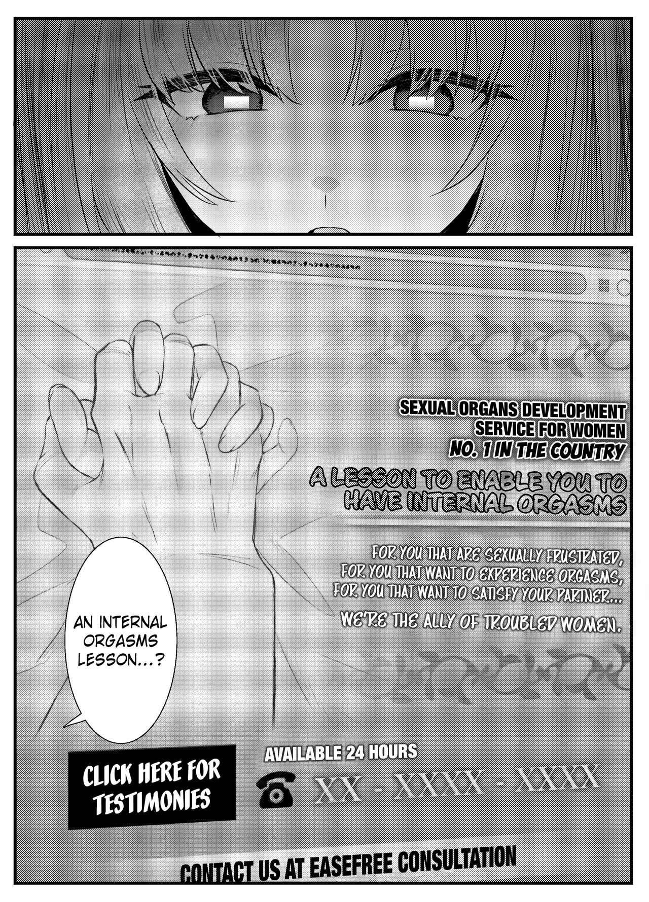 Internal Orgasm Lesson -The Housewife Took a Real, Bareback Sex Lesson with a Another man for her Husband- page 5 full