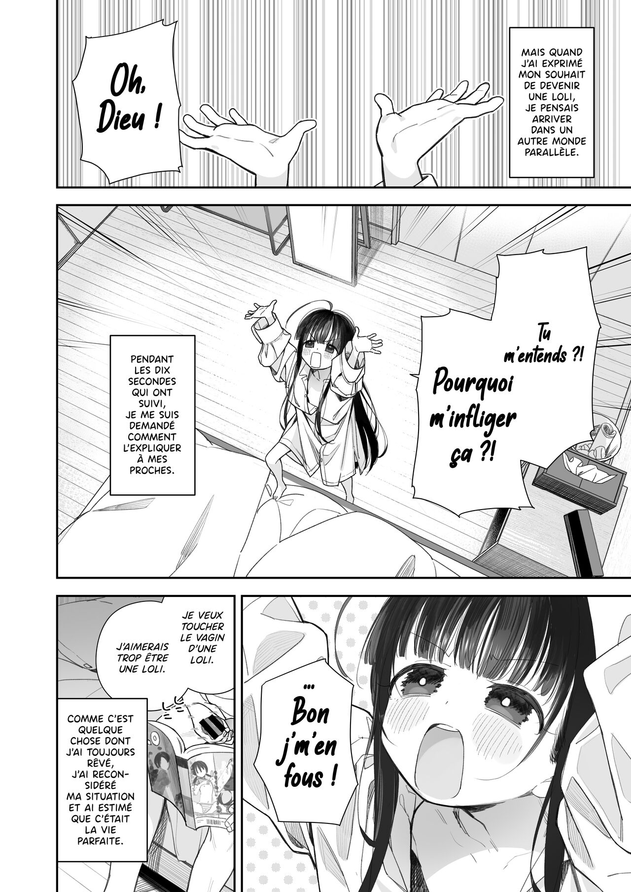 TS Loli Oji-san no Bouken Onanie Hen | Les aventures d'un mec qui s'est transformé en loli page 5 full