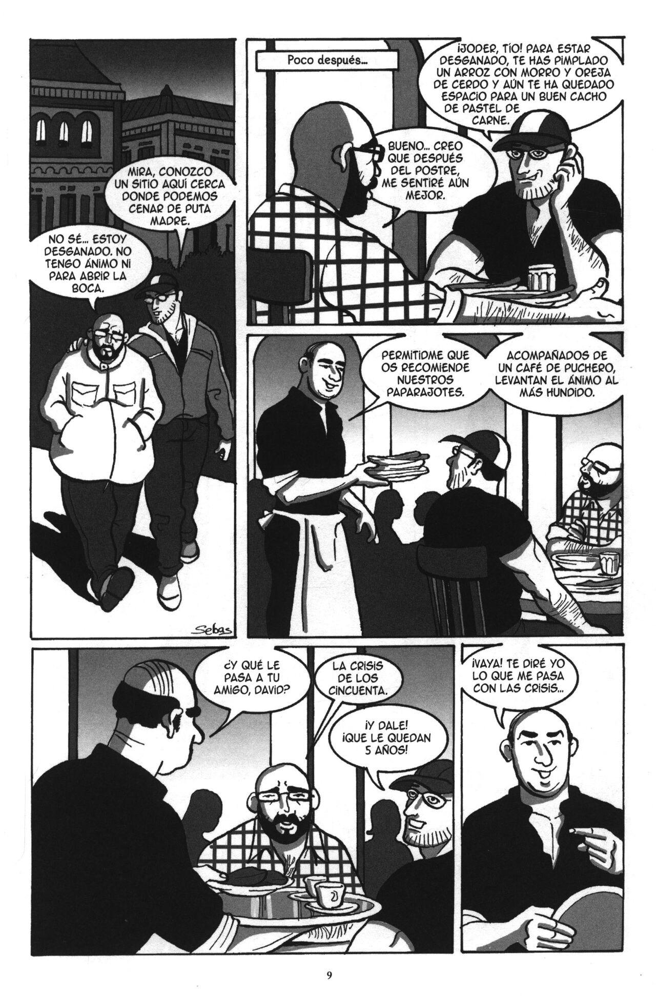Sebas Martín  - No Debi Enrollarme con una Moderna page 9 full