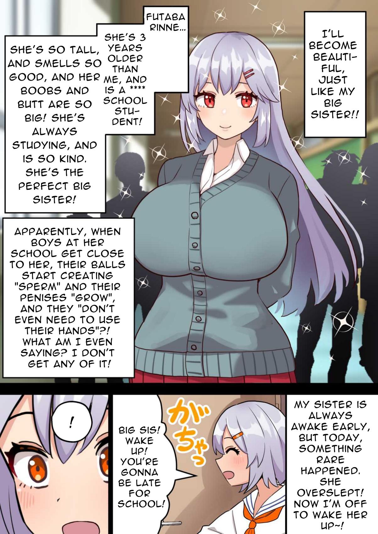 One Day, I Want To Be My Big Sister's Cock Case | Imouto o Chinpo Case ni Suru Koutense Futanari Onee-chan no Hanashi page 4 full