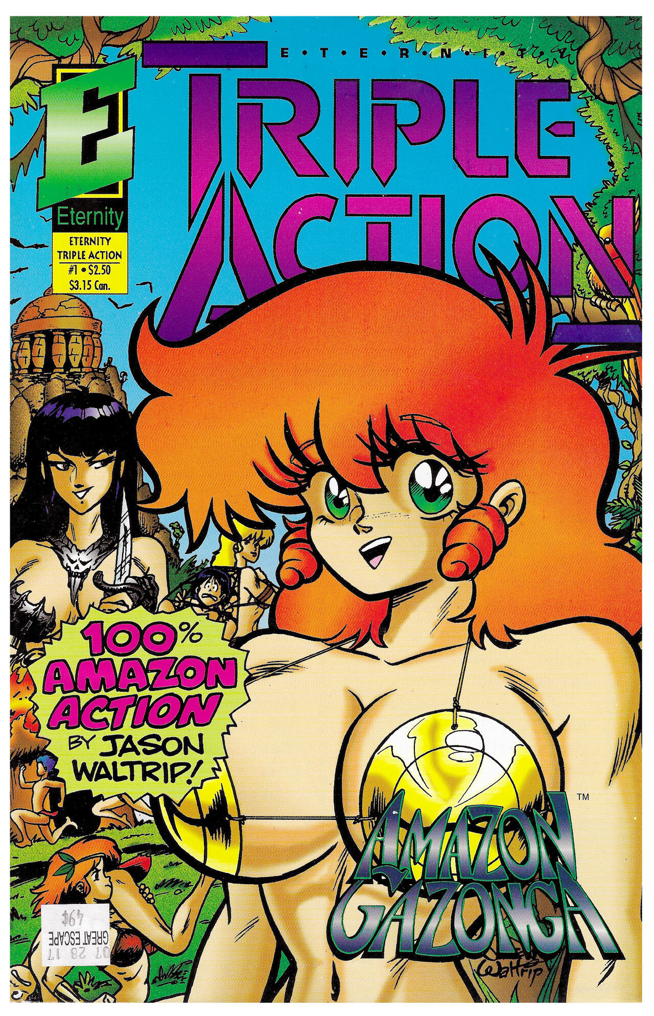 Amazon Gazonga Vol. 1 - Triple Action page 1 full