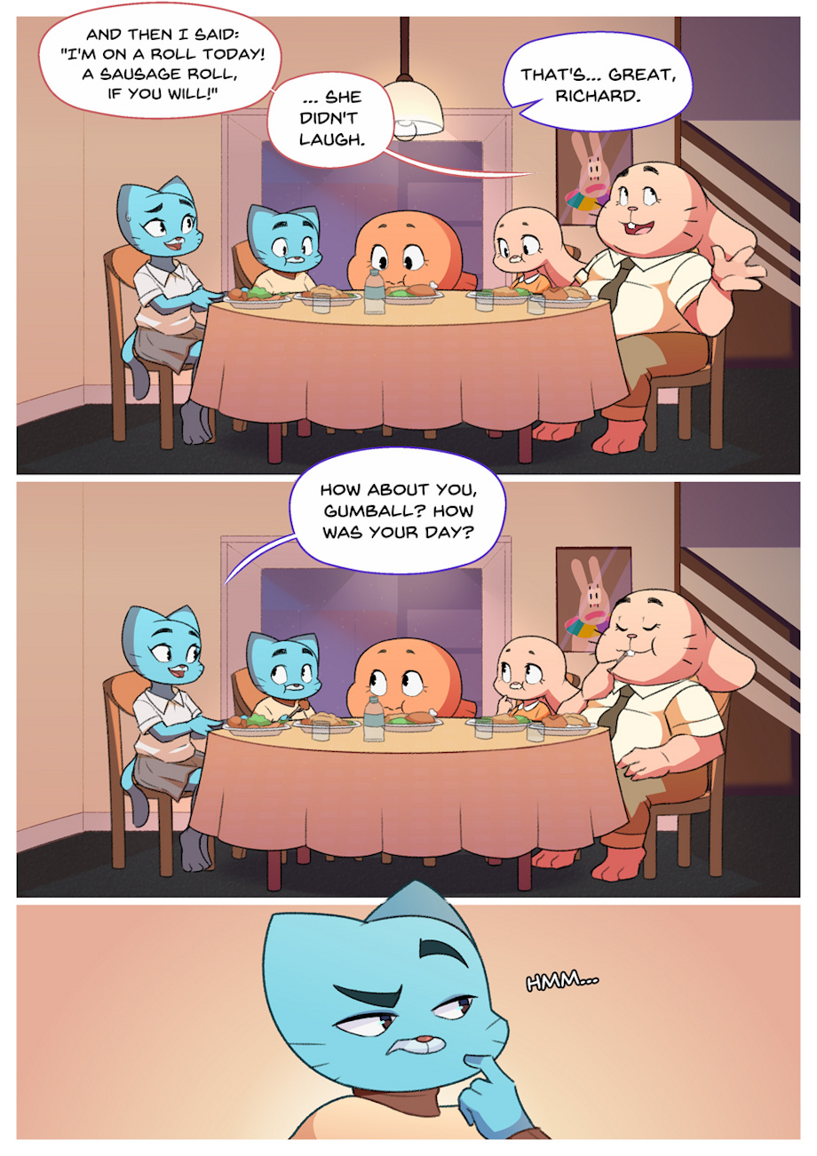 Gumball Minicomics page 1 full