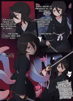 Rukia Attacked by Tentacles