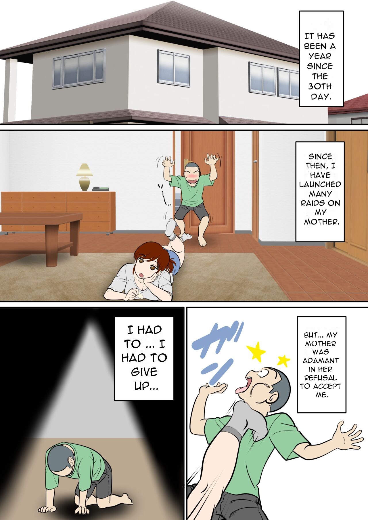 30-nichi go ni SEX suru Haha to Musuko 1 page 3 full