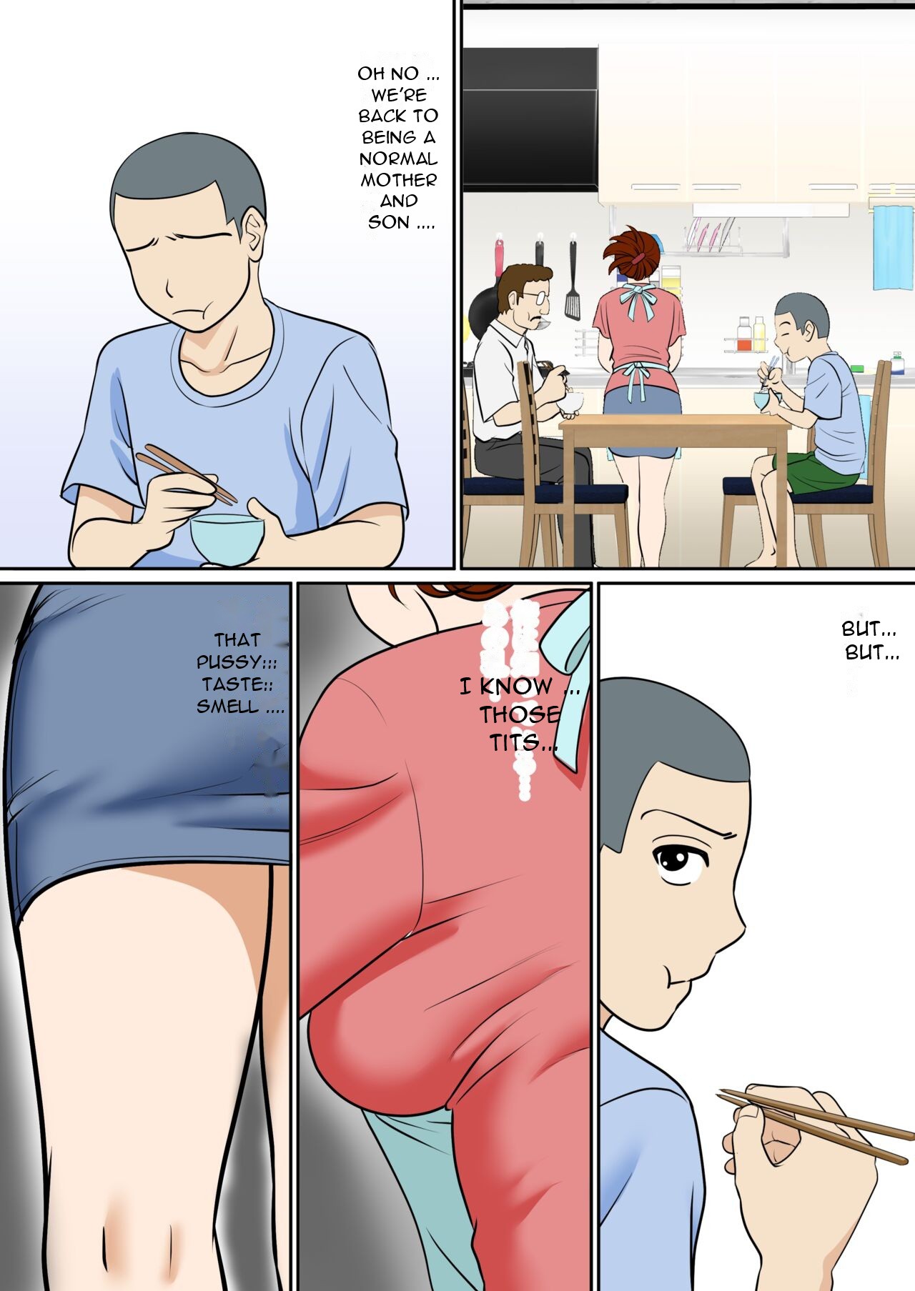 30-nichi go ni SEX suru Haha to Musuko 1 page 4 full