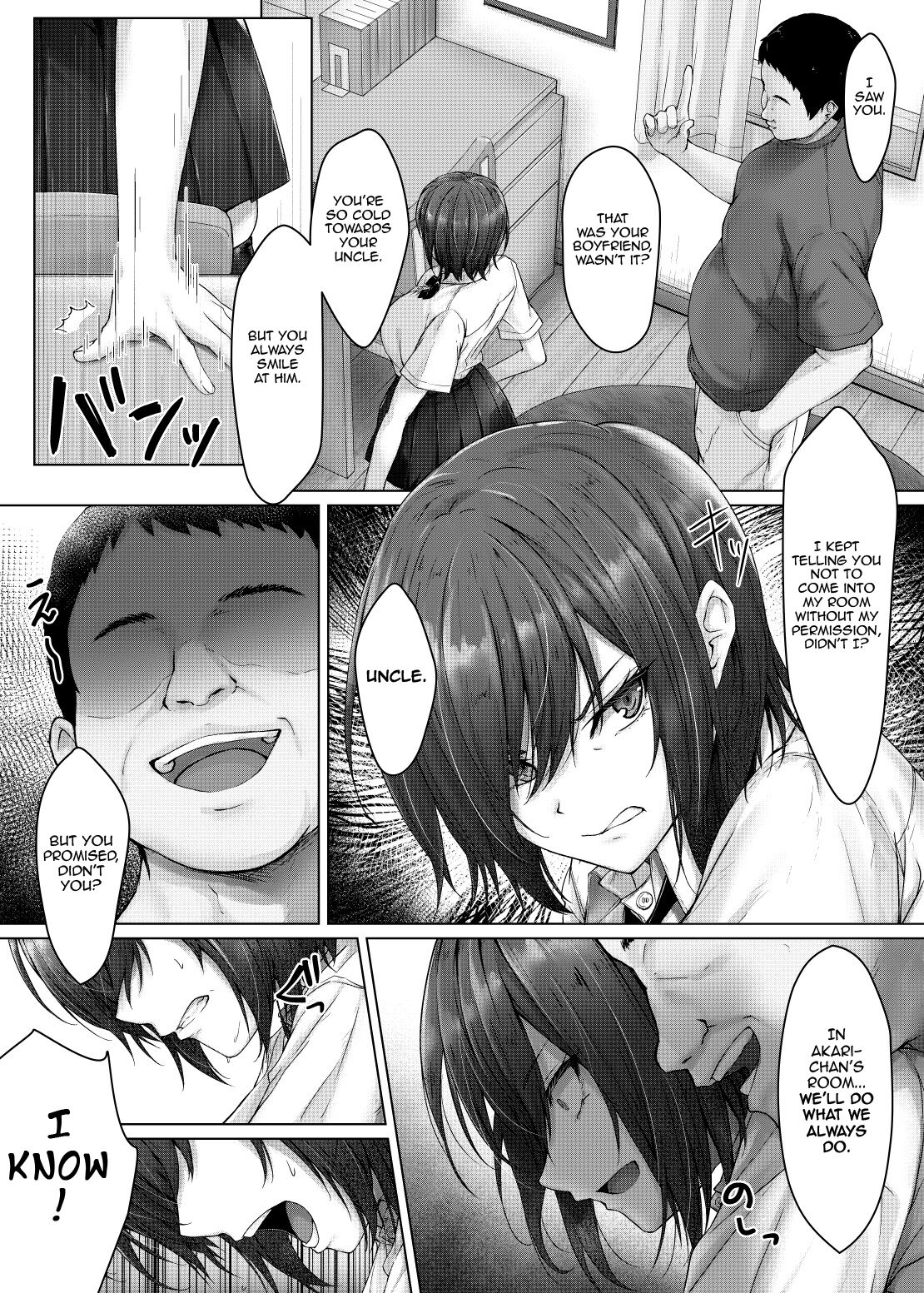 Kareshi ja Ikenai Kyonyuu Meikko, Dai Kirai na Oji-san no Sei Kaihatsu Massage ni Ochiru | A Niece with Huge Tits who can't Cum with her Boyfriend Falls For her Hated Uncle's Sex Development Massage page 4 full