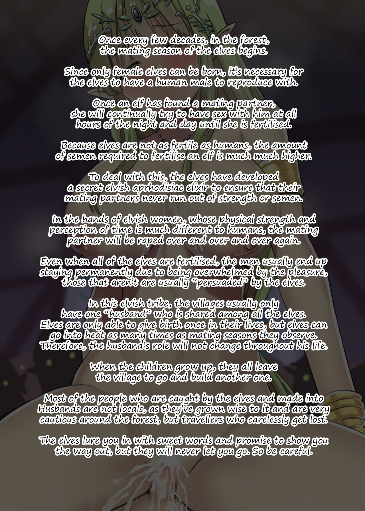 Taken to a village full of elves in heat and raped in cowgirl position page 1 full