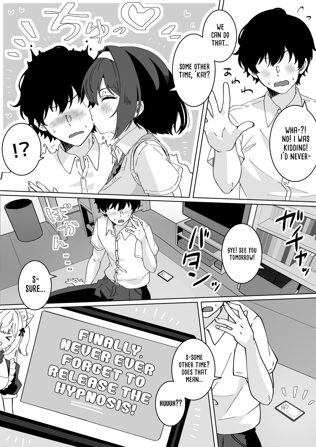 Saiminjutsu nara Kyonyuu JK ni Nandemo Dekiru tte Hontou desu ka? | Is It True That Hypnosis Lets You Do Whatever You Want With Busty JKs? page 10 full